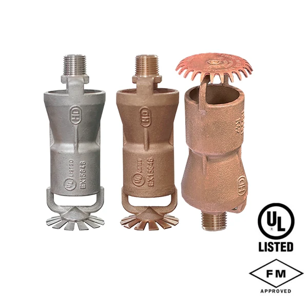 HD FIRE PROTECT Air Aspirating Foam-Water Sprinklers — manufacturer system image
