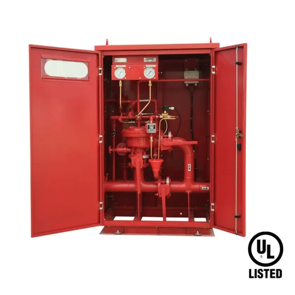 HD FIRE PROTECT Deluge Cabinet D-PACK — manufacturer system image
