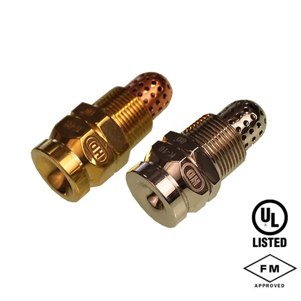 HD FIRE PROTECT High Velocity Spray Nozzle (3/4 Inch) — manufacturer system image