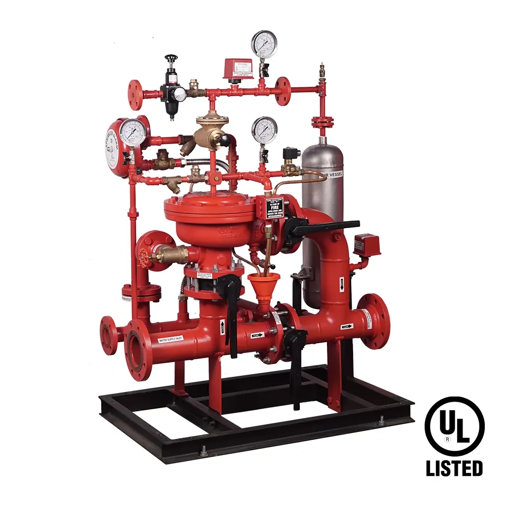 HD FIRE PROTECT Integrated Deluge Skid DSK — manufacturer system image