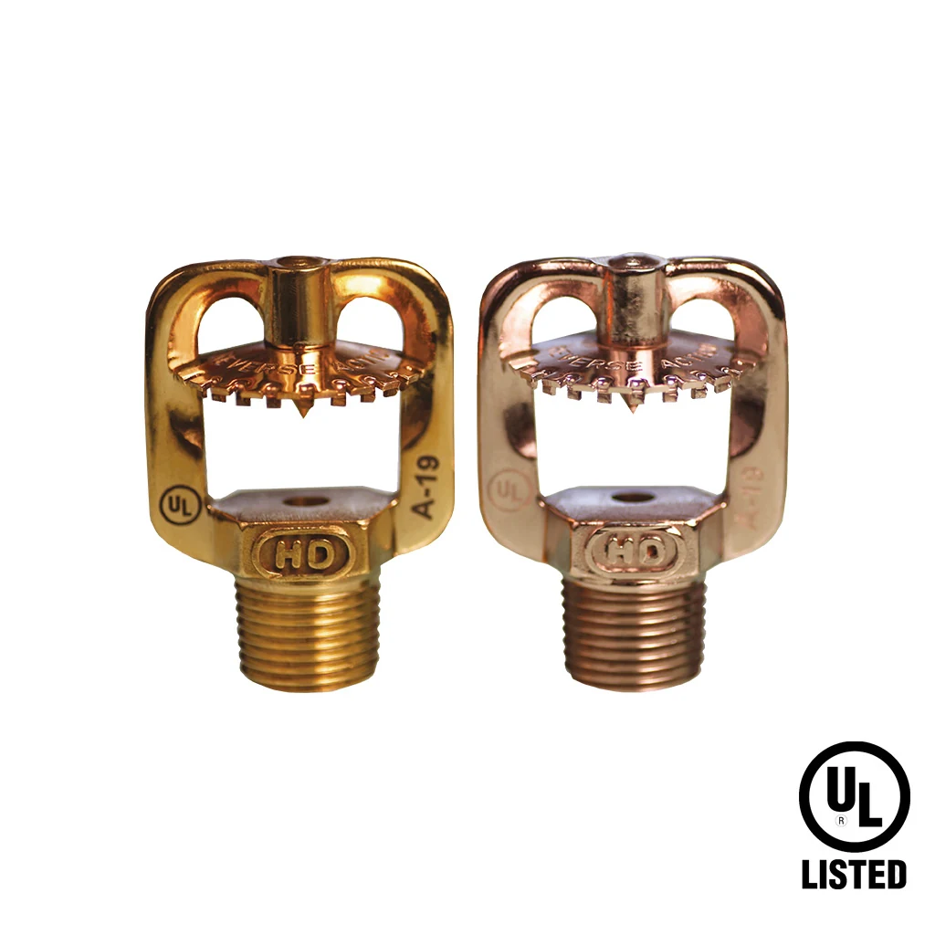 HD FIRE PROTECT Reverse Action Water Spray Nozzle — manufacturer system image