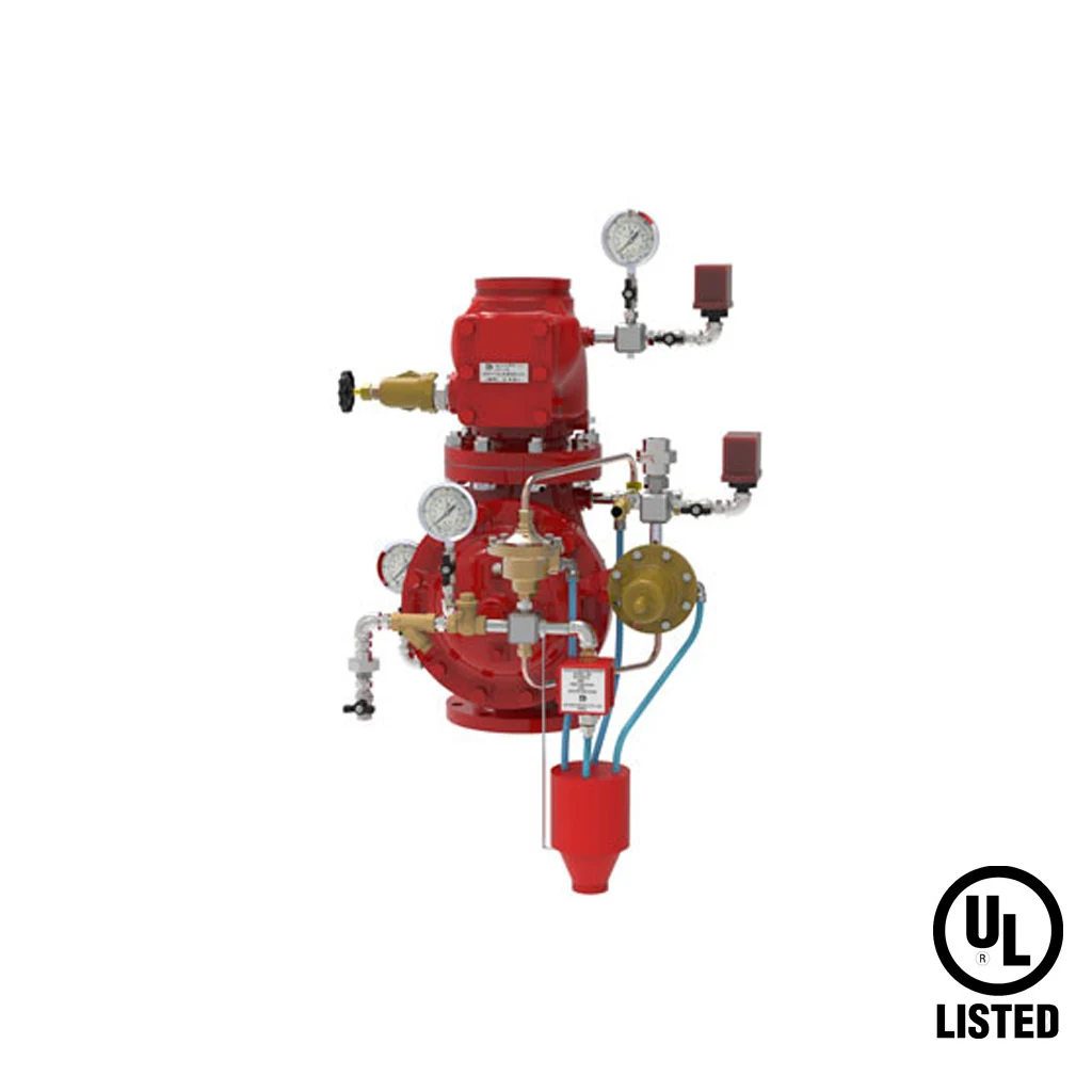 HD FIRE PROTECT Single Interlock Preaction with Dry Pilot Actuation — manufacturer system image