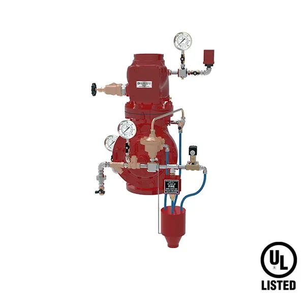 HD FIRE PROTECT Single Interlock Preaction with Electric Release — manufacturer system image