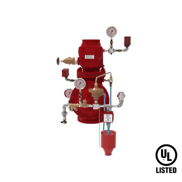 HD FIRE PROTECT Single Interlock Preaction with Wet Pilot Actuation — manufacturer system image