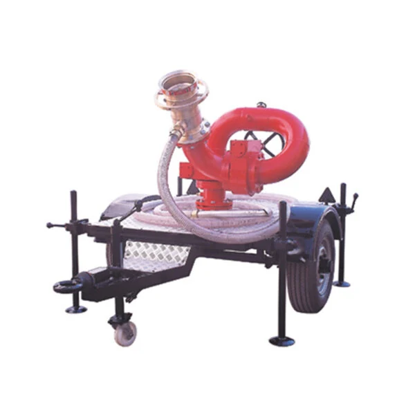 HD FIRE PROTECT Trailer Mounted Monitor — manufacturer system image