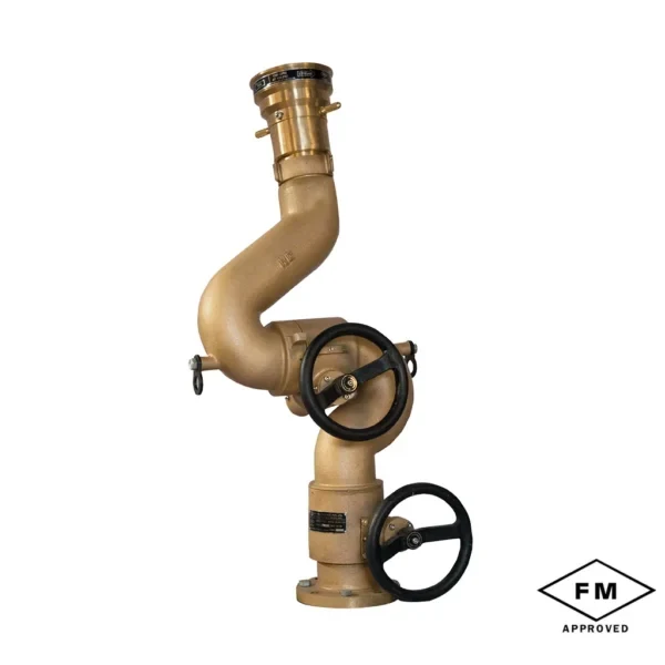 HD FIRE PROTECT VAJRA 433 Cast Bronze Monitor — manufacturer system image