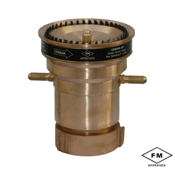 HD FIRE PROTECT Varsha-50 Monitor Nozzle — manufacturer system image