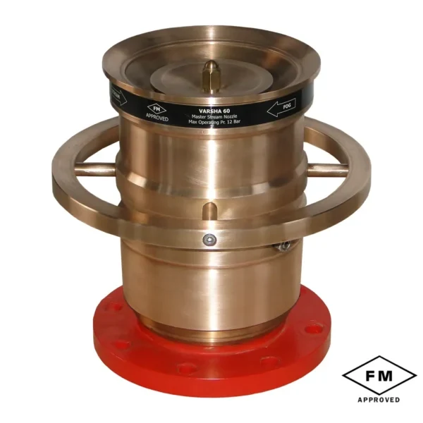 HD FIRE PROTECT Varsha-60 Monitor Nozzle — manufacturer system image