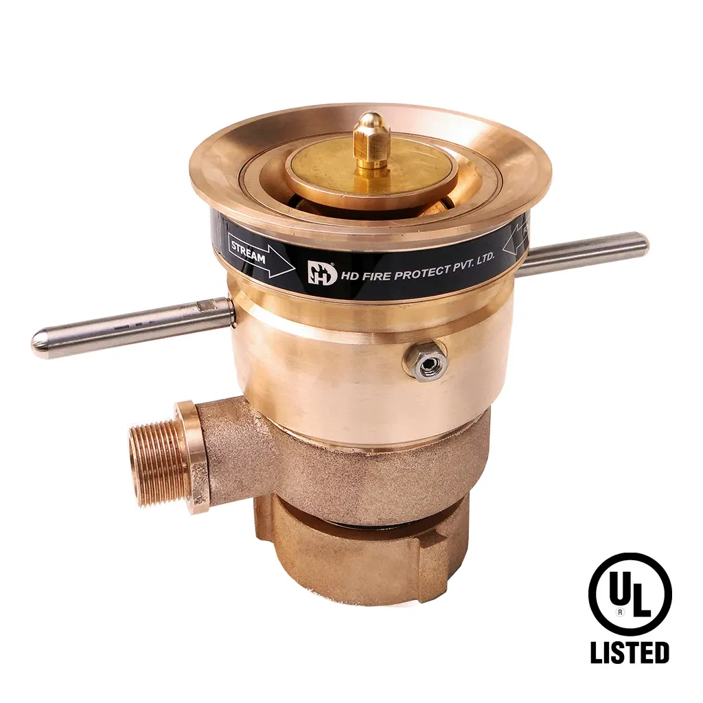 HD FIRE PROTECT Varsha-HF40U Monitor Nozzle — manufacturer system image