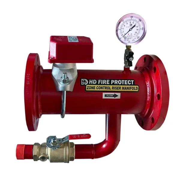 HD FIRE PROTECT Zone Control Manifold Assembly — manufacturer system image