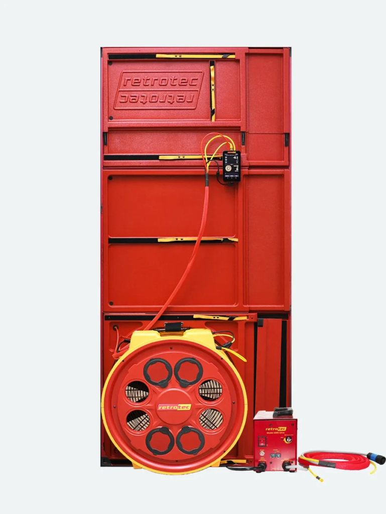 RETROTEC 6120F Enclosure Integrity Test System — manufacturer system image