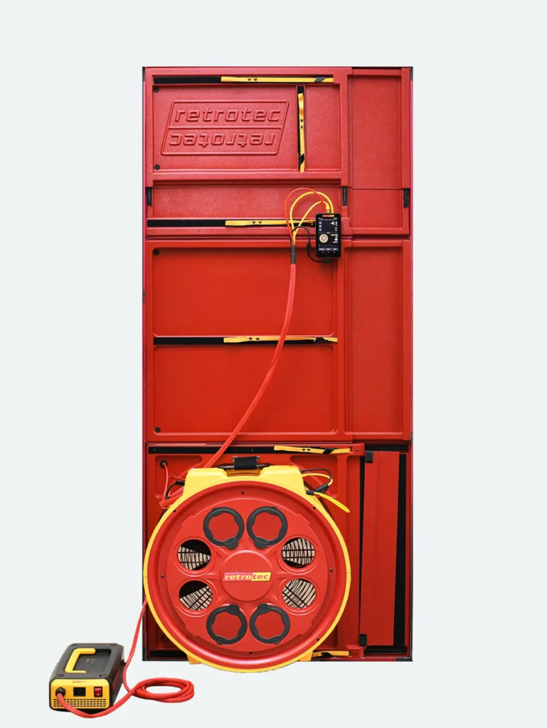 RETROTEC 7120F Enclosure Integrity Test System — manufacturer system image