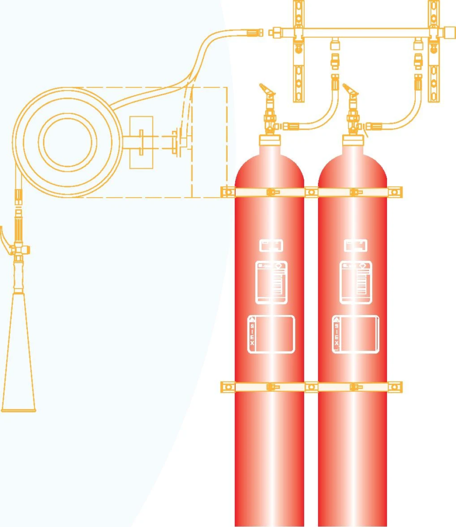 SIEX Fixed Hose Stations — manufacturer system image