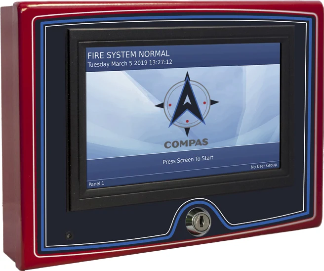 VES Compas Network Vision Annunciator — manufacturer system image