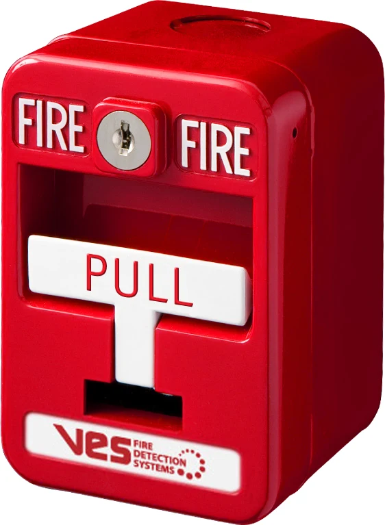 VES VF3001 / VF3002 Addressable Pull Stations — manufacturer system image