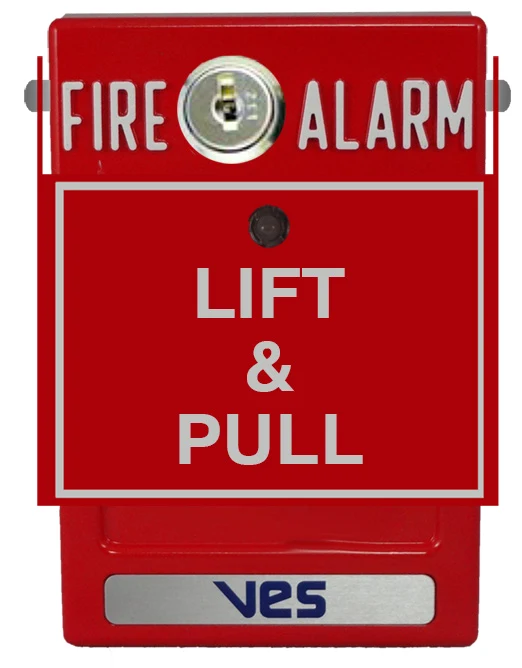 VES VF3031-10 / VF3032-10 / VF3029-10 AMS Pull Stations — manufacturer system image
