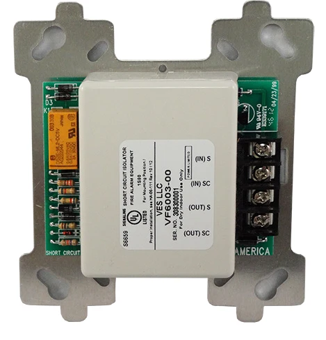VES VF6003 Short Circuit Isolator — manufacturer system image