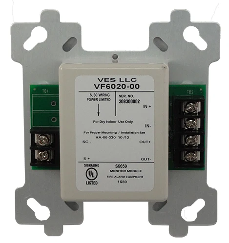 VES VF6020 / VF6021 Fast Response Contact Module — manufacturer system image