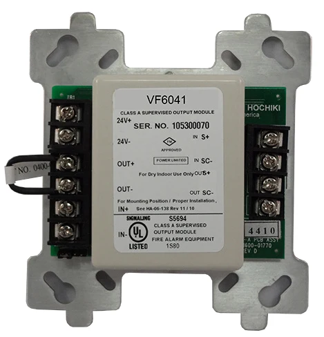 VES VF6040 / VF6041 Supervised Output Module — manufacturer system image